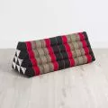 Triangle Cushion XXL-Width, black / red