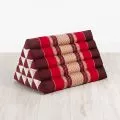Triangle Cushion XXL-Height, ruby-red