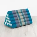 Triangle Cushion XXL-Height, light blue