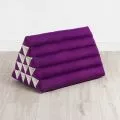 Triangle Cushion XXL-Height, monochrome, purple