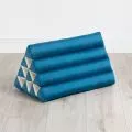 Triangle Cushion, monochrome, light blue
