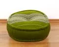 Kapok, Zafu Cushion + Quilted Seat Cushion Size XL, green