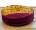 Zafu Pillow, red / yellow
