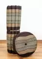 Kapok, Zafu Cushion + Quilted Seat Cushion Size XL, brown