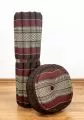 Kapok, Zafu Cushion + Quilted Seat Cushion Size XL, bordeaux