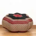 Zafu Cushion, great star, red / black