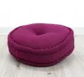 Zafu Pillow, monochrome, dark rosa