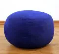 Small Zafu Pillow, monochrome, blue