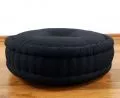 Zafu Pillow, monochrome, black