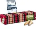 Folding Mattress, 200 cm x 140 cm, red/black