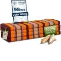 Folding Mattress, 200 cm x 140 cm, orange