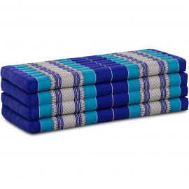 Folding Mattress, 200 cm x 110 cm, blue