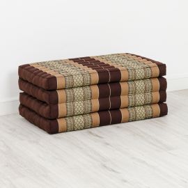 Folding Mattress, 200 cm x 80 cm, brown