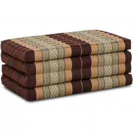 Folding Mattress, 200 cm x 80 cm, brown