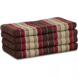 Folding Mattress, 200 cm x 80 cm, bordeaux