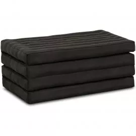 Folding Mattress, 200 cm x 80 cm, black monochrome