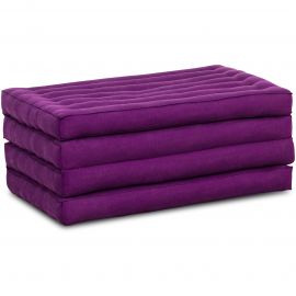 Folding Mattress, 200 cm x 80 cm, purple monochrome