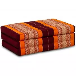 Folding Mattress, 140 cm x 70 cm, orange