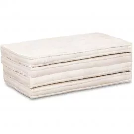 Folding Mattress, 200 cm x 90 cm, white