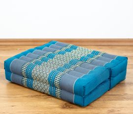 Block pillow (foldable) light blue