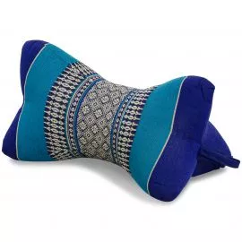 Bone Neck Pillow, blue
