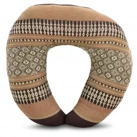 Kapok Neck Pillow, brown