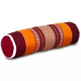 Kapok Bolster, Neck Pillow, orange