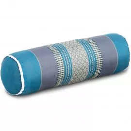 Kapok Bolster, Neck Pillow, light blue