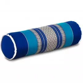 Kapok Bolster, Neck Pillow, blue