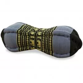 Papaya Neck Pillow, blue / elephants