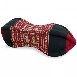 Papaya Neck Pillow, red / elephants