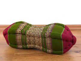 Papaya Neck Pillow, red / green