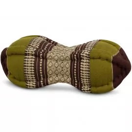 Papaya Neck Pillow, brown / green