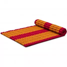 Roll Up Mattress, L, red / yellow