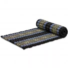 Roll Up Mattress, M, blue elephants