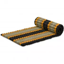 Roll Up Mattress, M, black / orange