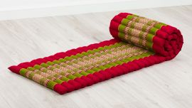 Roll Up Mattress, S, red / green
