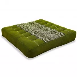 Kapok Seat Cushion, Size M, green