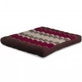 Kapok Seat Cushion, Size L,  bordeaux