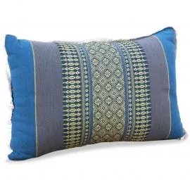 Small Throw Pillow, light blue