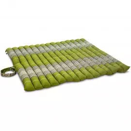 Kapok Quilted Cushion 75 cm (Green)