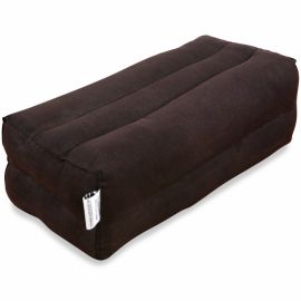 Block pillow (monochrome) brown