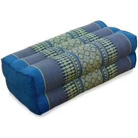 Block pillow, light blue