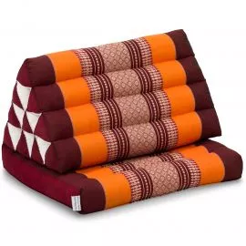 Thai Cushion 1 Fold, orange