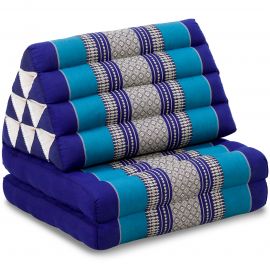Thai Cushion 2 Fold, blue