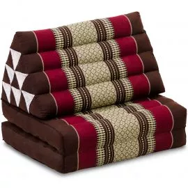 Thai Cushion 2 Fold, bordeaux
