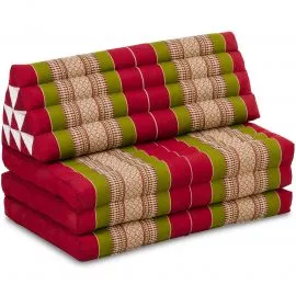 Thai Cushion XXL-Width, red / green