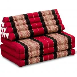 Thai Cushion XXL-Width, red / black