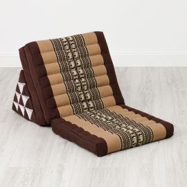 Thai Cushion 3 Fold, brown
