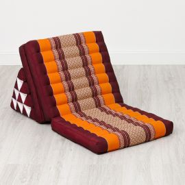 Thai Cushion 3 Fold, orange